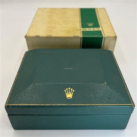 rolex boxes by year|empty rolex box.